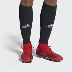 Adidas Predator 19.1 Férfi Focicipő - Piros [D27171]